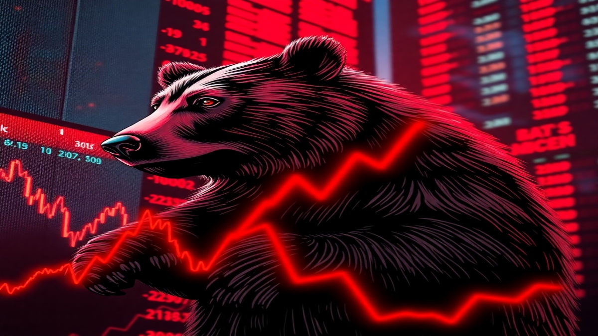 Market Reversal: Nifty Dips Below 24,600 and Sensex Plummets Nearly 1,300 Points – Top 5 Highlights You Need to Know!